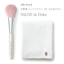 『限定SALEクーポン』化粧筆 ブラシ【SALON de Dolce 熊野 侑昂堂の化粧筆 フェイスブラシ(P)&今治タオル】お祝い お返し ギフト 女性【ap...