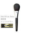 『限定SALEクーポン』化粧筆 ブラシ【SALON de Dolce 熊野筆 フェイスブラシ】お祝い お返し ギフト 女性【apex】