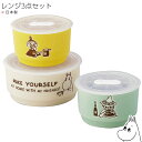 『全品SALEクーポン』食器ギフトセット レンジ保存容器【ムーミン レンジ3点セット(Hyvaa)】陶磁器 おしゃれ かわいい 女子 Moomin 北欧 食器【山加商店】