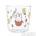 『GW限定SALEクーポン』グラス【ミッフィー & テディベア ワイドタンブラー】ブルーナ 和食器 シンプル キャラクター【金正陶器】