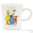 『全品SALEクーポン』マグカップ コップ【セサミストリート レトロスタイル マグ】かわいい 食器 おしゃれ シンプル キャラクター【金正陶器】