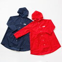 『全品SALEクーポン発行中』子供用 ジュニア用 カッパ 雨具【ドット柄レインコート】100cm、110cm、120cm、130cm、140cm、150cm 女児 女子 幼稚園 小学生 おしゃれ かわいい【POMPKINS(ポプキンズ)】