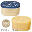 『全品SALEクーポン』【送料無料】お弁当箱 2段 大容量 家族用【isso ecco ファミリーランチ きょうりゅう】恐竜 男の子 運動会 アウトドア 日本製...