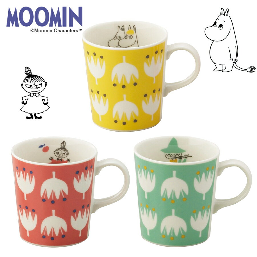 ムーミン（MOOMIN）マグカップ【マグ】陶器 北欧食器 かわいい レンジ対応 プレゼント 日本製【山加商店】【SOERU-ソエル-】