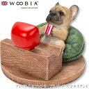 『全品SALEクーポン発行中』ウービア Woobia 【テレビを見るフレンチ・ブルドッグ スマホスタンド】 (幅10.5cm×奥行10cm×高さ6.5cm)犬 ...