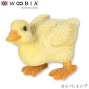『全品SALEクーポン』ウービア Woobia 【走るアヒルの子】 (幅10.5cm×奥行6cm×高さ7cm)かわいい 置物 リアル 動物 おしゃれ インテリア...