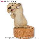 『全品SALEクーポン発行中』ウービア Woobia 【Dancingラブラドール・レトリバーのスマホスタンド】 (幅14cm×奥行9.8cm×高さ15.3cm...