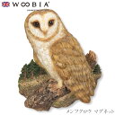 『全品SALEクーポン発行中』ウービア Woobia 【メンフクロウ マグネット】 (幅6cm×奥行2cm×高さ7cm)かわいい 置物 リアル 動物 おしゃれ ...