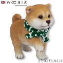『全品SALEクーポン』ウービア Woobia 【足を上げる豆しば】 (幅9.5cm×奥行4.8cm×高さ8.5cm)犬 いぬ イヌ ドッグ dog かわいい 置物 リアル 動物 おしゃれ インテリア ガーデニング イギリス 人形 アニマルオーナメント ペット #4582756130775