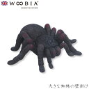 『全品SALEクーポン発行中』ウービア Woobia 【大きな蜘蛛の壁掛け】 (幅18.2cm×奥行14.6cm×高さ5.6cm)かわいい 置物 リアル 動物 ...