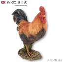 『全品SALEクーポン発行中』ウービア Woobia 【ニワトリ(小)】 (幅9.5cm×奥行4.5cm×高さ11cm)かわいい 置物 リアル 動物 おしゃれ ...