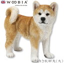 『全品SALEクーポン』ウービア Woobia 【右向き秋田犬(大)】 (幅35.5cm×奥行17.8cm×高さ34.8cm)犬 いぬ イヌ ドッグ dog か...