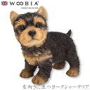 『全品SALEクーポン』ウービア Woobia 【左向きに立つヨークシャーテリア】 (幅13cm×奥行7cm×高さ12.5cm)犬 いぬ イヌ ドッグ dog ...