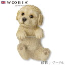 『全品SALEクーポン発行中』ウービア Woobia 【縁飾り プードル】 (幅7.9cm×奥行7.4cm×高さ14cm)犬 いぬ イヌ ドッグ dog かわい...