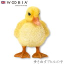 『全品SALEクーポン』【Woobia(ウービア)】【歩き出すアヒルの子】 (幅10cm×奥行6cm×高さ9cm)かわいい 置物 リアル 動物 おしゃれ インテ...