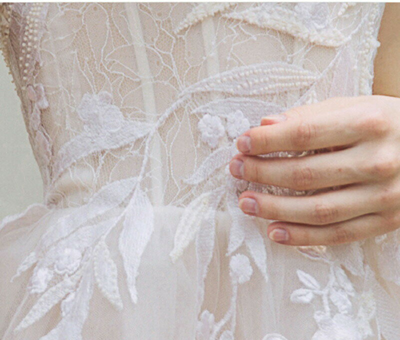 Aラインドレス ウエディングドレス ウェディングドレス ロングドレス 結婚式 スレンダードレス 海外挙式 ビスチェ wedding dress 上品 リーフ 花嫁 二次会ドレス 披露宴 前撮り 海外挙式 エレガント クラシック 上品 シンプル セミオーダー