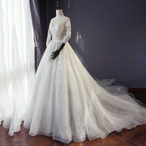Aラインドレス ウエディングドレス ウェディングドレス 長袖 ロングドレス 結婚式 トレーン オフショルダー 海外挙式 花嫁 二次会ドレス 披露宴 ブライダルドレス ウェディングドレス 上品 前撮り 海外挙式 エレガント クラシック 上品 シンプル セミオーダー Aラインドレス ウエディングドレス ウェディングドレス 長袖 ロングドレス 結婚式 トレーン オフショルダー 海外挙式 花嫁 二次会ドレス 披露宴 ブライダルドレス ウェディングドレス 上品 前撮り 海外挙式 エレガント クラシック 上品 シンプル セミオーダー
