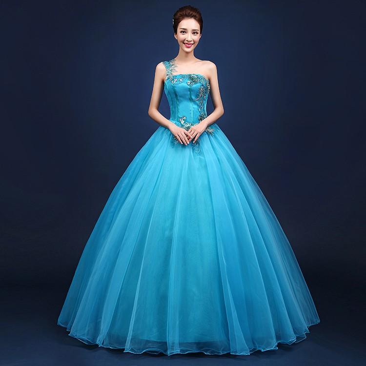 ウェディングドレス ウエディングドレス カラードレス 安い コンサート 演奏会 ロングドレス 青 パーティードレス 発表会ドレス ウェディングカラードレス 二次会ドレス 結婚式 ステージ衣装 大きいサイズ イブニングドレス 披露宴 花嫁 カクテルドレス 前撮り 後撮り