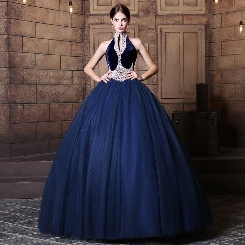 ウェディングドレス カラードレス 青 ロングドレス 演奏会用 パーティードレス 結婚式 花嫁 エンパイア 二次会ドレス ウエディングドレス 披露宴 発表会ドレス ステージ衣装 イブニングドレス コンサート カクテルドレス 前撮り 後撮り ウェディングカラードレス ブライダル