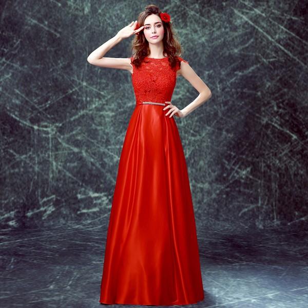 ウェディングドレス カラードレス 赤 安い イブニングドレス 二次会ドレス パーティードレス 演奏会 花嫁 ウエディングドレス 発表会 結婚式 カクテルドレス 披露宴 サッシュベルト コンサート 前撮り 後撮り ウェディングカラードレス ブライダル フォーマル