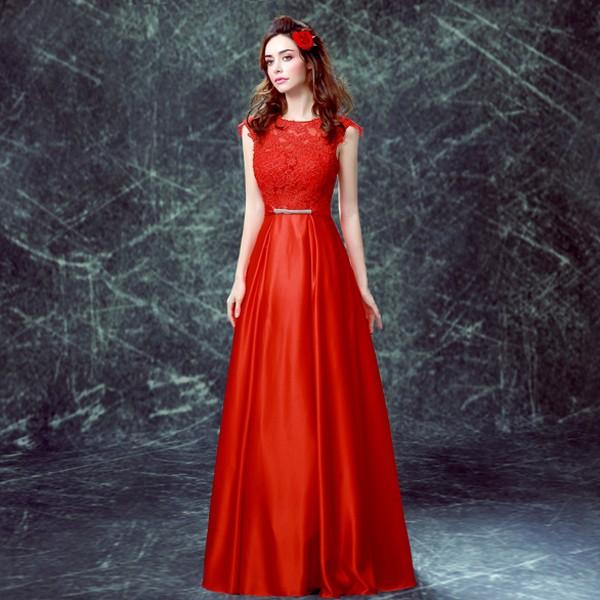 ウェディングドレス カラードレス 赤 安い イブニングドレス 二次会ドレス パーティードレス 演奏会 花嫁 ウエディングドレス 発表会 結婚式 カクテルドレス 披露宴 サッシュベルト コンサート 前撮り 後撮り ウェディングカラードレス ブライダル フォーマル