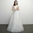 ウエディングドレス 結婚式 Aラインドレス 二次会ドレス ロングドレス 後撮り 花嫁ドレス パーティードレス ウェディングドレス 半袖 エンパイア サッシュリボン 披露宴 前撮り ブライダルドレス 海外挙式 オーダーメイド オフホワイト 5号 7号 9号 11号 13号 15号 17号(4)