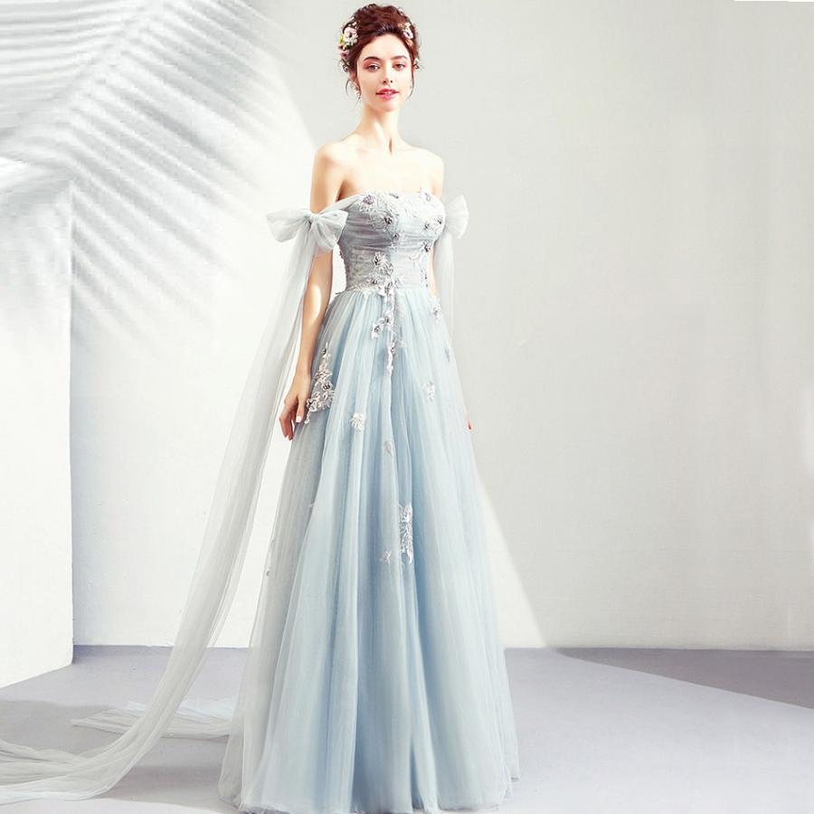 ウェディングドレス ウエディングドレス カラードレス グレー 演奏会 パーティードレス 花嫁 ロングドレス カクテルドレス 安い 結婚式 イブニングドレス 二次会ドレス フォーマル 大きいサイズ 発表会 披露宴 コンサート 前撮り 後撮り ウェディングカラードレス ブライダル