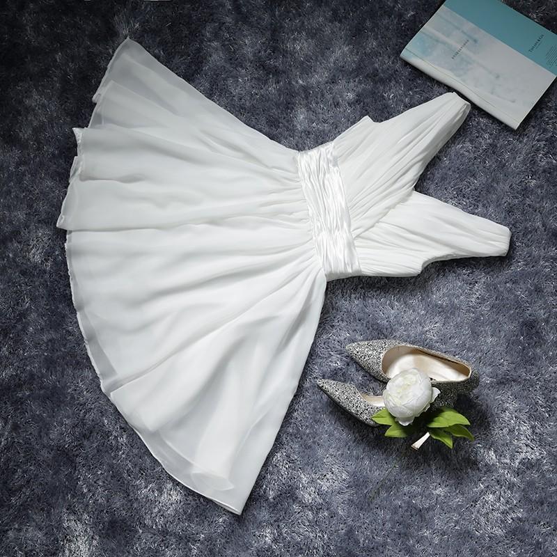 ミニドレス 安い 結婚式 ウエディングミニドレス パーティードレス 演奏会 ミニ 二...