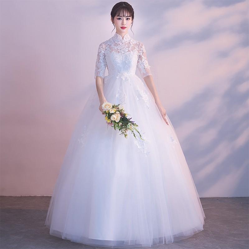 ロングドレス マタニティドレス 妊娠中ドレス 妊産婦ウェディングドレス 妊婦ドレス オーダーメイド可能 サイズオーダー可能 結婚式 花嫁 ウエディングドレス 安い 二次会 披露宴 前撮り ドレス ウェディングドレス 長袖 エンパイア お呼ばれ ブライダル 秋冬 wedding dress
