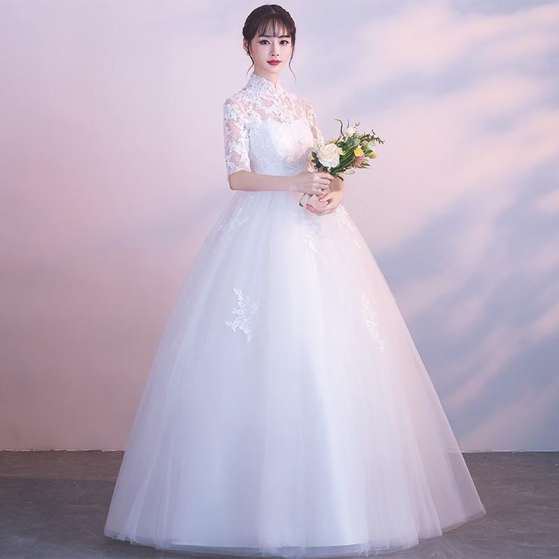 ロングドレス マタニティドレス 妊娠中ドレス 妊産婦ウェディングドレス 妊婦ドレス オーダーメイド可能 サイズオーダー可能 結婚式 花嫁 ウエディングドレス 安い 二次会 披露宴 前撮り ドレス ウェディングドレス 長袖 エンパイア お呼ばれ ブライダル 秋冬 wedding dress