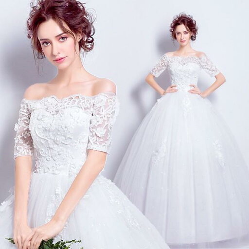 ウエディングドレス 結婚式 半袖 二次会ドレス ウェディングドレス プリンセスラインドレス エンパイア 花嫁 白 オフホワイト 披露宴 ロングドレス ブライダル 姫系 wedding dress 前撮り 海外挙式 エレガント ボリューム 姫風 ゴージャス 可愛い 上品 優雅 セミオーダー ウエディングドレス 結婚式 半袖 二次会ドレス ウェディングドレス プリンセスラインドレス エンパイア 花嫁 白 オフホワイト 披露宴 ロングドレス ブライダル 姫系 wedding dress 前撮り 海外挙式 エレガント ボリューム 姫風 ゴージャス 可愛い 上品 優雅 セミオーダー