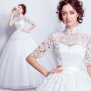 ウエディングドレス 袖付き 二次会ドレス ウェディングドレス 秋冬 結婚式 プリンセスラインドレス エンパイア 花嫁 披露宴 ロングドレス ブライダル 大きいサイズ 前撮り 海外挙式 エレガント ボリューム 姫風 ゴージャス 可愛い お姫様 上品 優雅 セミオーダー 王道