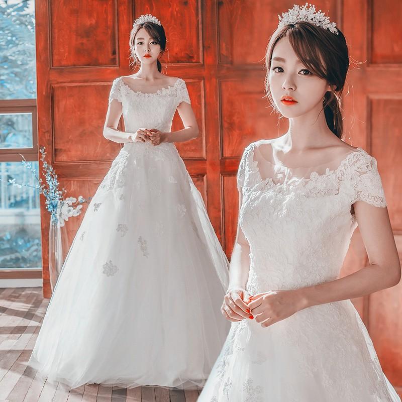 ウエディングドレス 花嫁 半袖 二次会ドレス ウェディングドレス 結婚式 プリンセスラインドレス エンパイア 披露宴 ロングドレス ブライダル 白 オフホワイト wedding dress 前撮り 海外挙式 エレガント ボリューム 姫系 ゴージャス 可愛い お姫様 上品 優雅 セミオーダー