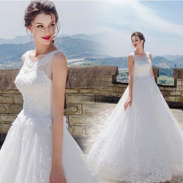 ウエディングドレス エンパイア 二次会ドレス ウェディングドレス 結婚式 プリンセスラインドレス 花嫁 披露宴 ロングドレス ブライダル 白 オフホワイト 大きいサイズ wedding 前撮り 海外挙式 エレガント ボリューム 姫風 ゴージャス 可愛い 華やか 上品 優雅 セミオーダー