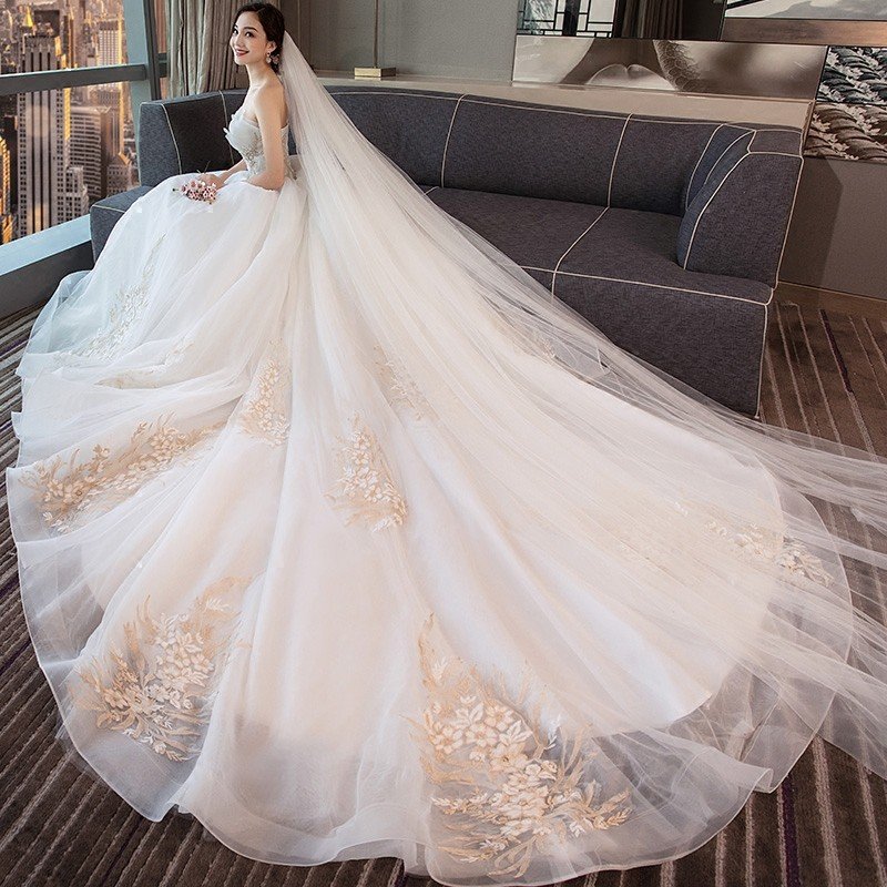 ウェディングドレス ウエディングドレス 白 オフホワイト レース 結婚式 花嫁 ロングドレス ブライダル 二次会ドレス パーティードレス 披露宴 プリンセスラインドレス 大きいサイズ 前撮り 海外挙式 エレガント ボリューム プリンセスウェディングドレス 上品 セミオーダー