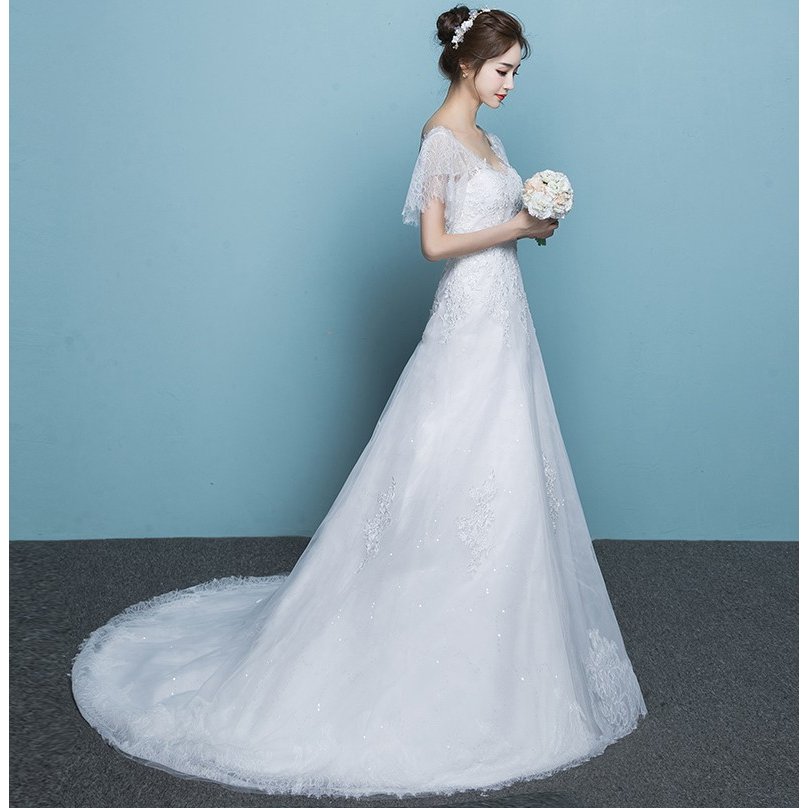 ウエディングドレス ウェディングドレス ロングドレス 結婚式 パーティードレス オフホワイト 花嫁 Aラインドレス 二次会ドレス 演奏会 フォーマルドレス ブライダルドレス 白 前撮り 海外挙式 エレガント クラシック 上品 清楚 ナチュラル セミオーダー可能