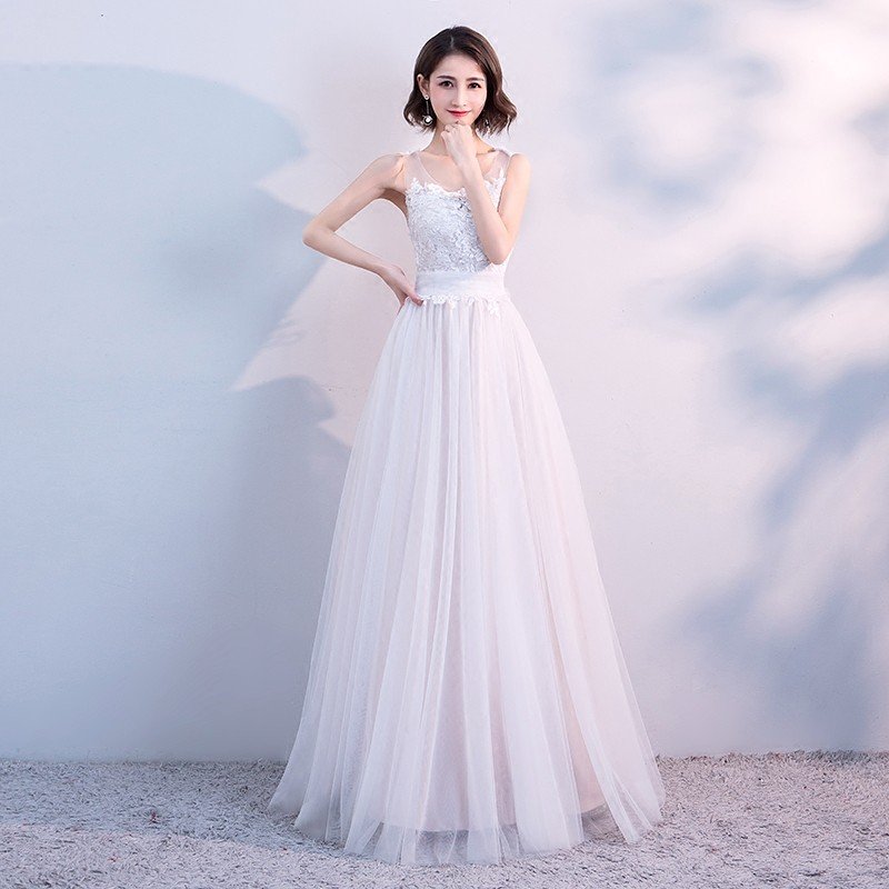 樂天商城 - ウエディングドレス ウェディングドレス Aラインドレス ロングドレス 花嫁 結婚式 白 オフホワイト パーティードレス 二次会ドレス ブライダルドレス 演奏会 イブニングドレス サッシュリボン 前撮り 海外挙式 エレガント クラシック 上品 清楚 ナチュラル セミオーダー可能