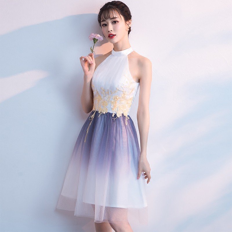 ウェディングドレス ウエディングドレス カラードレス ミニ 安い 花嫁 結婚式 二次会ドレス パーティードレス 披露宴 演奏会 イブニングドレス お呼ばれドレス 成人式ドレス ホルターネック 大きいサイズ 発表会 コンサート カクテルドレス 前撮り 後撮り