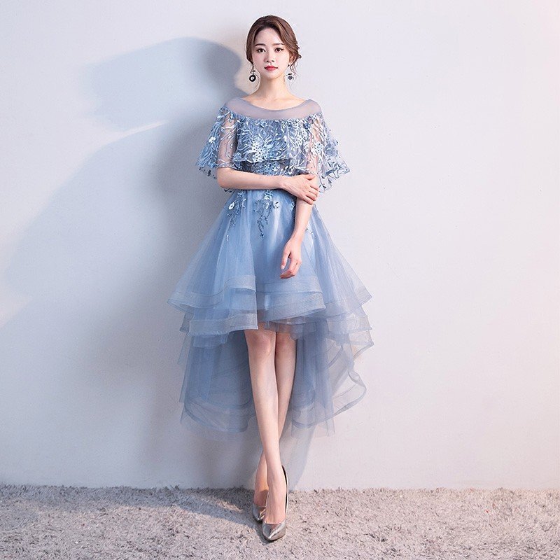 ウェディングドレス ウエディングドレス カラードレス 安い 演奏会 青 ミニドレス 結婚式 パーティードレス 花嫁 二次会ドレス イブニングドレス 発表会ドレス 披露宴 披露宴 前ミニ丈 カクテルドレス 卒業会 コンサート 前撮り 後撮り ウェディングカラードレス ブライダル