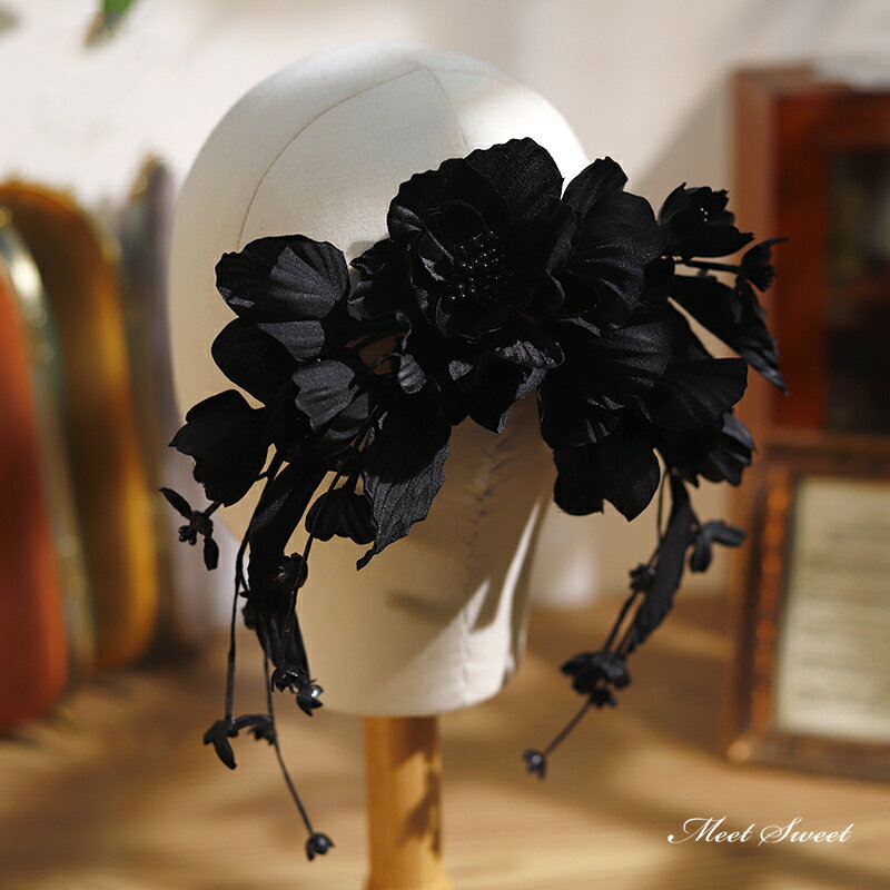 【P5倍★BLACK FRIDAY限定】ウェディングヘッドドレス 髪飾り フラワー 結婚式 二次会 発表会 演奏会 披露宴 前撮り 花 ブライダル パーティー ...