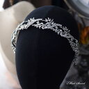 【P5倍★BLACK FRIDAY限定】ウェディングヘッドドレス 髪飾り カチューシャ 結婚式 二次会 発表会 演奏会 披露宴 前撮り キラキラ ブライダル パ...