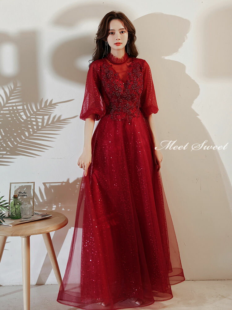 ウエディングドレス カラードレス 発表会 ロングドレス ステージ衣装 袖あり 演奏会ドレス 大きいサイズ ウェディングドレス Aラインドレス パーティードレス イブニングドレス 結婚式 二次会 披露宴 コンサート 花嫁 カクテルドレス 前撮り 後撮り ブライダル フォーマル