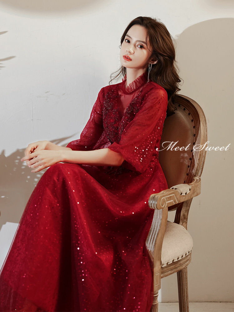 ウエディングドレス カラードレス 発表会 ロングドレス ステージ衣装 袖あり 演奏会ドレス 大きいサイズ ウェディングドレス Aラインドレス パーティードレス イブニングドレス 結婚式 二次会 披露宴 コンサート 花嫁 カクテルドレス 前撮り 後撮り ブライダル フォーマル