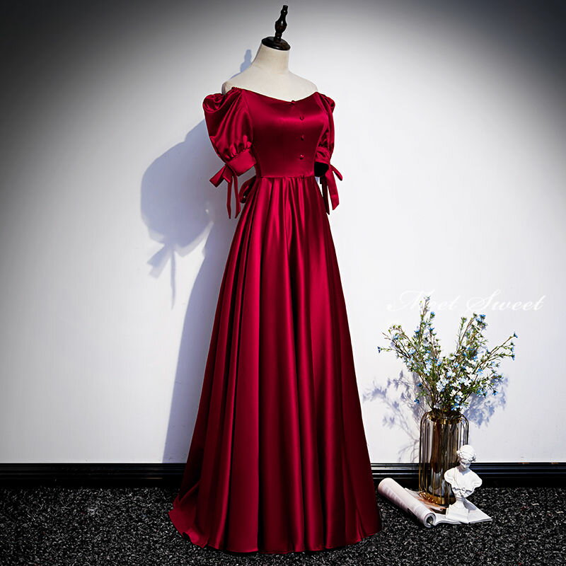 ウェディングドレス ウエディングドレス カラードレス レッド パーティードレス 演奏会 結婚式 イブニングドレス 二次会ドレス 発表会 上品 卒業式 忘年会 披露宴 フォーマルドレス 花嫁 aラインドレス コンサート カクテルドレス 前撮り 後撮り ブライダル ステージ