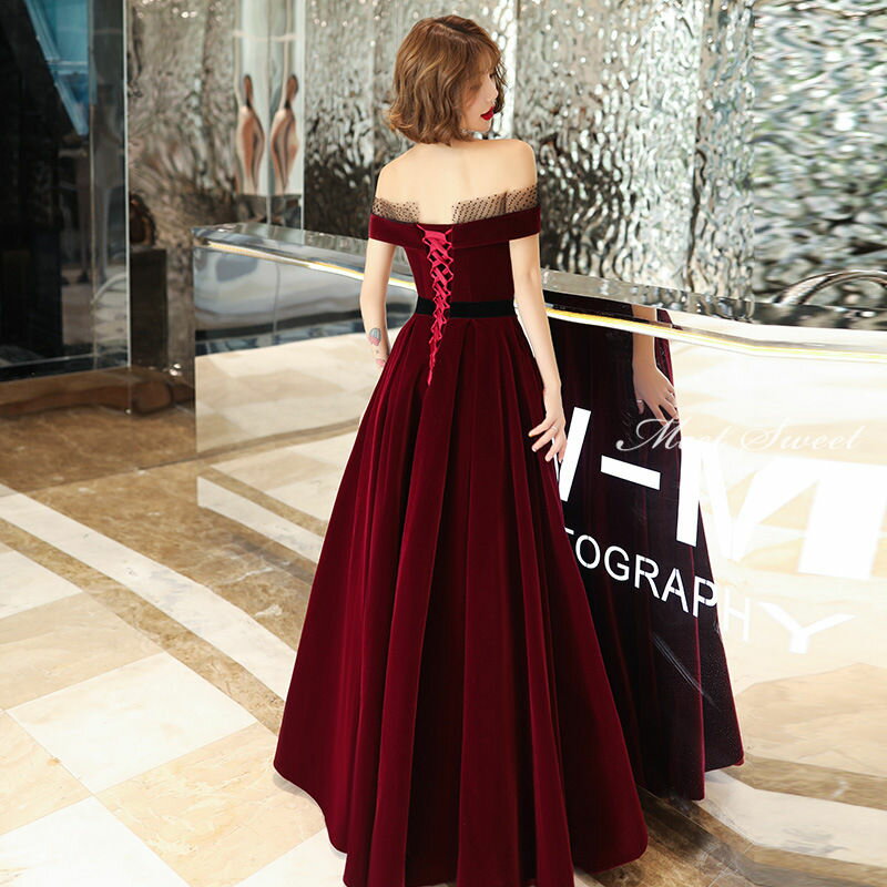 ウェディングドレス ウエディングドレス カラードレス 演奏会 レッド コンサート 披露宴 パーティードレス イブニングドレス フォーマル ロングドレス 発表会 カクテルドレス オフショルダー 結婚式 二次会 花嫁 前撮り 後撮り ブライダル ウエディングカラードレス