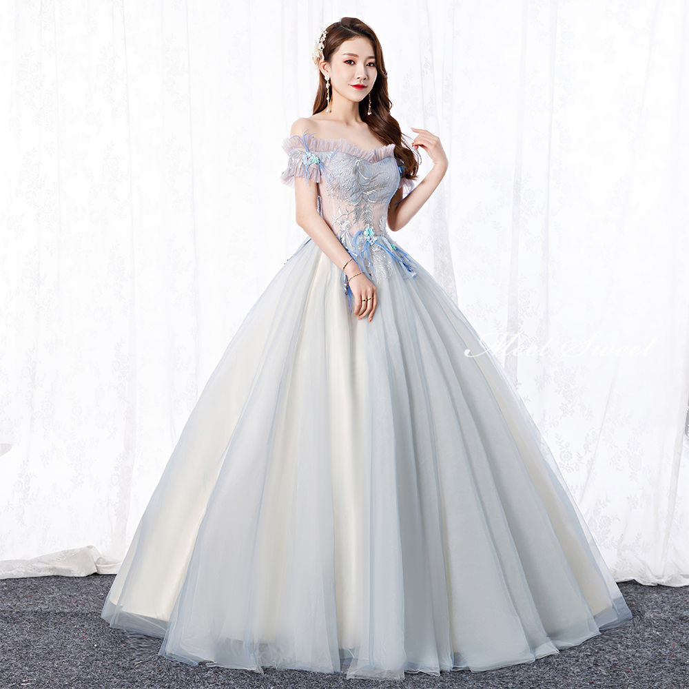 ウェディングドレス ウエディングドレス カラードレス 結婚式 ロングドレス 演奏会 コンサート 二次会ドレス プリンセスラインドレス ステージドレス パーティードレス 発表会ドレス オフショルダー イブニングドレス 披露宴 花嫁 カクテルドレス 前撮り 後撮り
