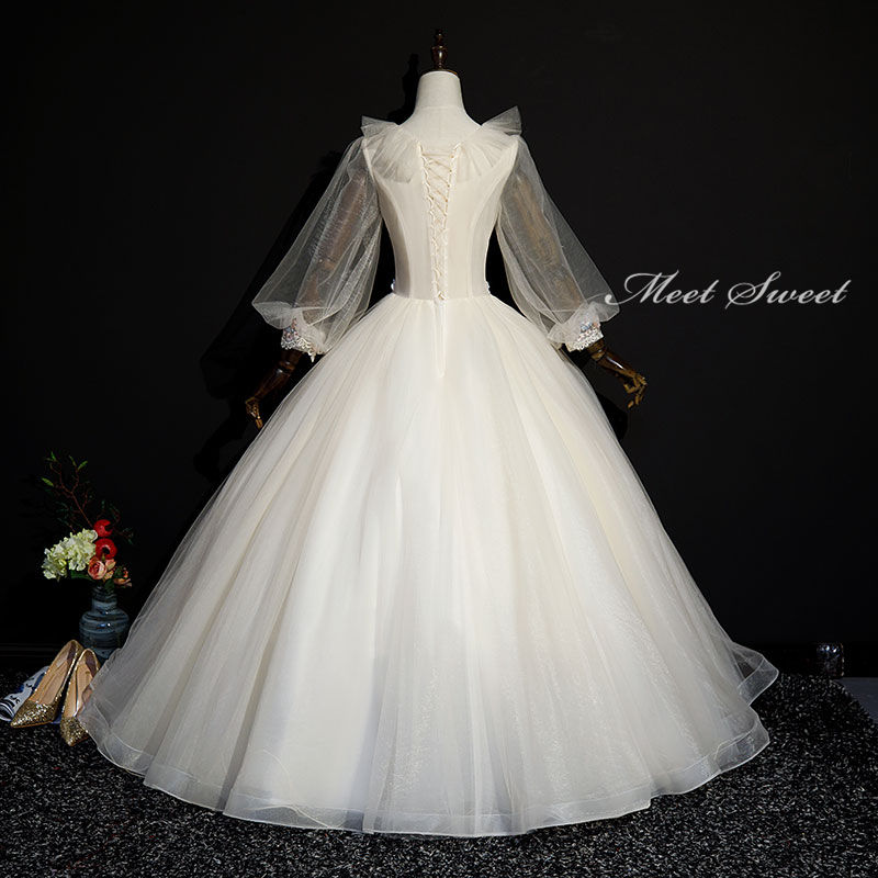 ウエディングドレス カラードレス ステージ衣装 ウェディングドレス 袖付き 演奏会 ロングドレス 発表会ドレス コンサート コンクール 舞台ドレス 大人 中学生 大きいサイズ サイズオーダー 結婚式 二次会 パーティードレス イブニングドレス 披露宴 花嫁 カクテルドレス