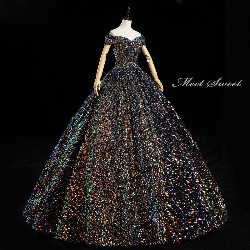 ウェディングドレス ウエディングドレス カラードレス 演奏会 オフショルダー スパンコール ネイビー 黒 赤 ピンク 上品 コンサート 発表会ドレス ロングドレス ステージドレス 舞台衣装 イブニングドレス 結婚式 二次会 パーティードレス 披露宴 花嫁 カクテルドレス