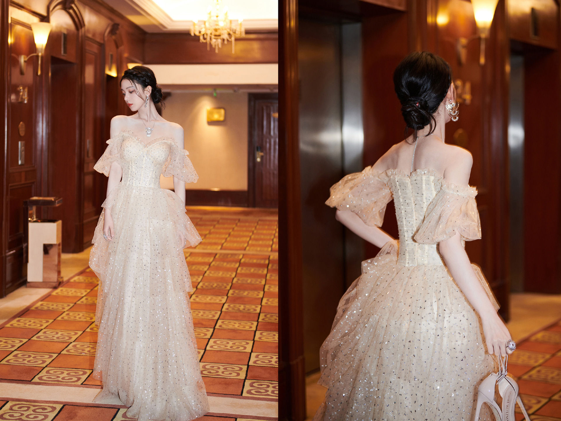 ウェディングドレス ウエディングドレス カラードレス カクテルドレス ロングドレス パーティードレス 発表会ドレス 演奏会 袖 ステージドレス イブニングドレス 成人式 卒業式 オフショルダー ベージュ 結婚式 二次会 披露宴 コンサート 花嫁 前撮り 後撮り