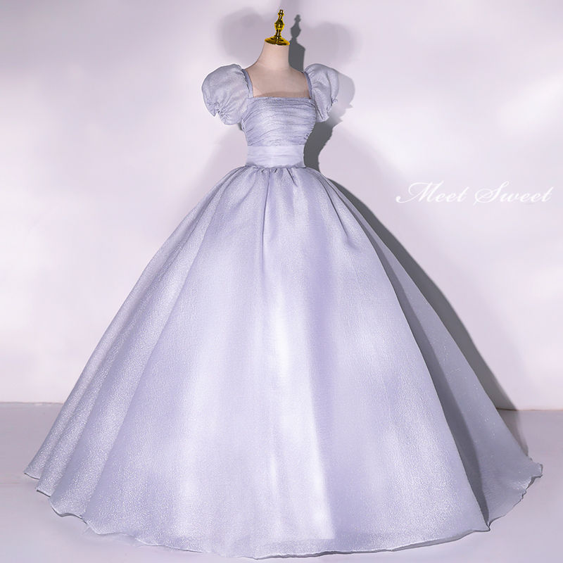 ウェディングドレス カラードレス グレー ブルー グリーン ロングドレス 演奏会 ウエディングドレス プリンセスラインドレス ステージ 舞台衣装 発表会ドレス コンサート コンクール 大人 姫系 結婚式 二次会 パーティードレス イブニングドレス 披露宴 花嫁 カクテルドレス